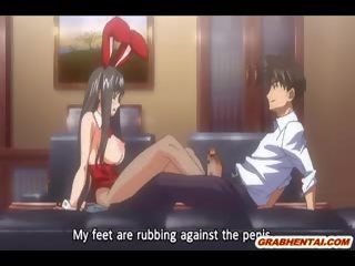 Arnab warga jepun hentai dengan bigboobs seks kaki dan air mani allbody