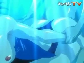 エロアニメ セックス 水中
