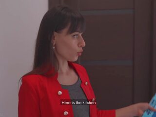 Cute Realtor Uses Her Tiny Ass to Convince Client: Rough Anal sex feat. NatalieFlowers